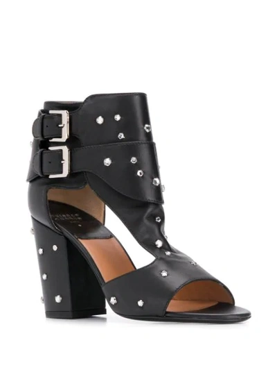 Shop Laurence Dacade Rush Studded Sandals In Black