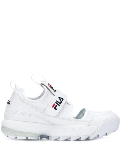 Shop Fila 'disruptor' Sneakers In White