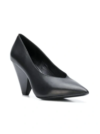Shop Ash Pointed Toe Pumps In Black