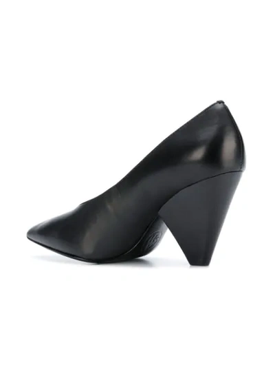 Shop Ash Pointed Toe Pumps In Black