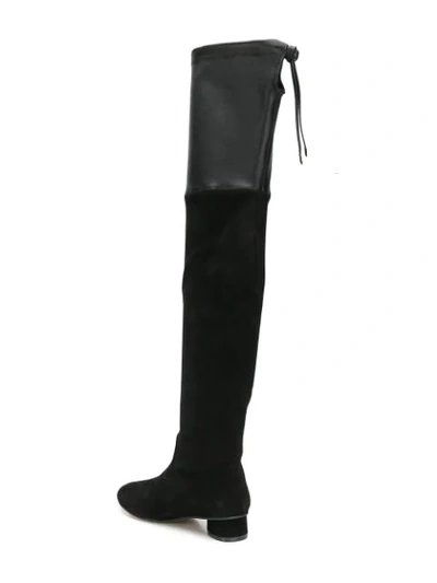 Shop Stuart Weitzman Helan Fusion Boots - Black