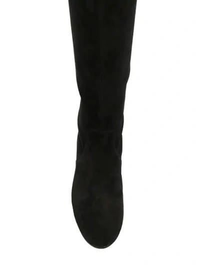 Shop Stuart Weitzman Helan Fusion Boots - Black