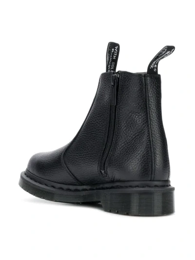 Shop Dr. Martens' Dr. Martens Side Zip Ankle Length Boots - Black
