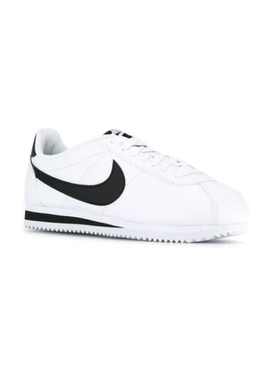 Shop Nike 'classic Cortez' Sneakers In White