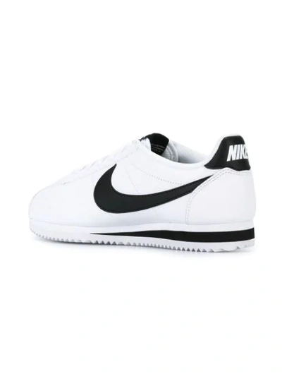 Shop Nike 'classic Cortez' Sneakers In White