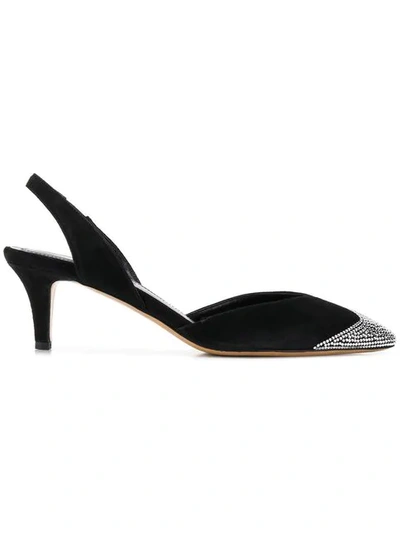 Shop Isabel Marant Crystal-embellished Pumps In Black