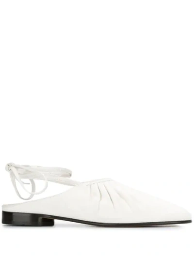 Shop 3.1 Phillip Lim / フィリップ リム Tie Ankle Ballerina Shoes In White