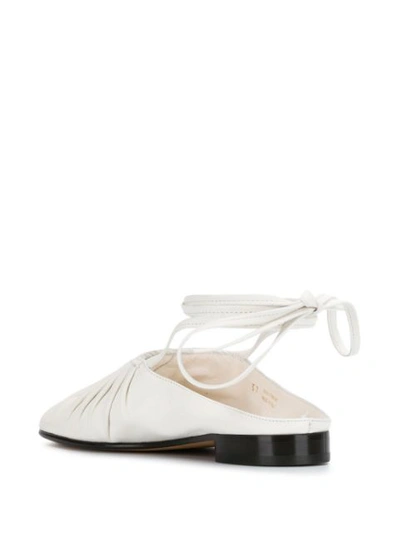 Shop 3.1 Phillip Lim / フィリップ リム Tie Ankle Ballerina Shoes In White