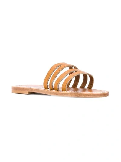 Shop Kjacques Hekla Sandals In Brown