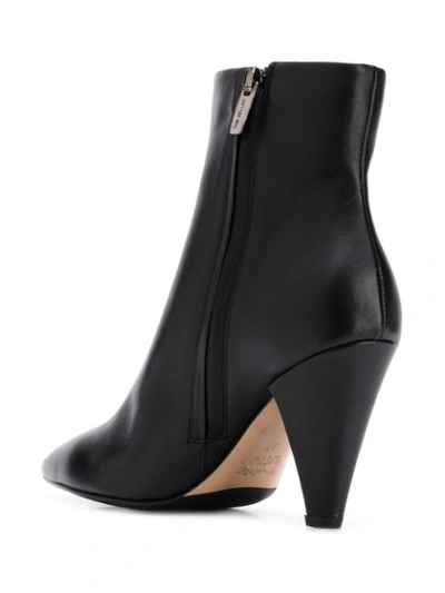 Shop The Seller Tapered Heel Ankle Boots - Black