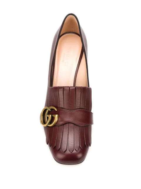 gucci fringe loafer
