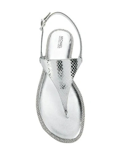 MICHAEL KORS T-BAR SANDALS 