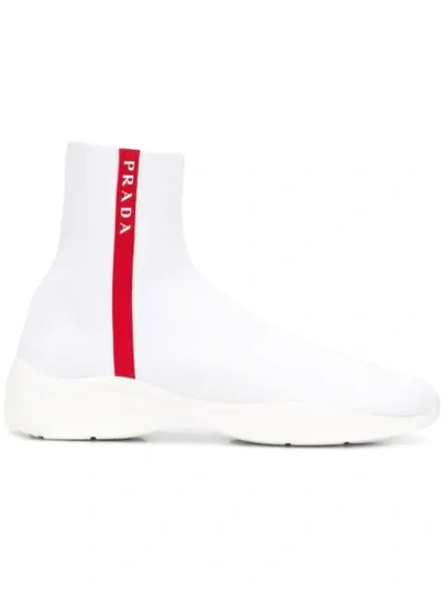 Shop Prada High In White