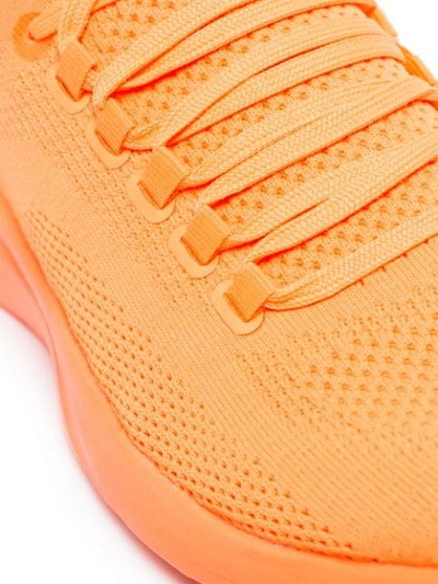 Shop Apl Athletic Propulsion Labs Techloom Breeze Sneakers In Orange