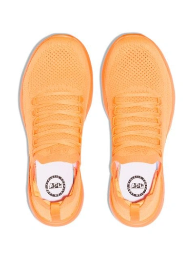 APL ORANGE TECHLOOM BREEZE SNEAKERS - 橘色