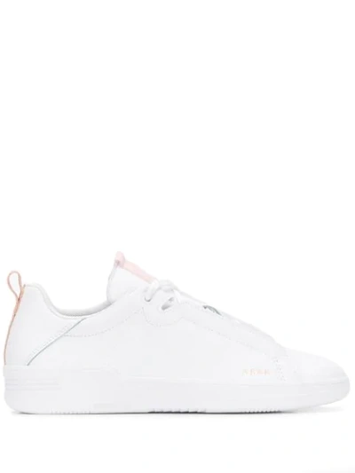 Shop Arkk Low-top Sneakers In White