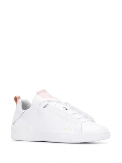 Shop Arkk Low-top Sneakers In White