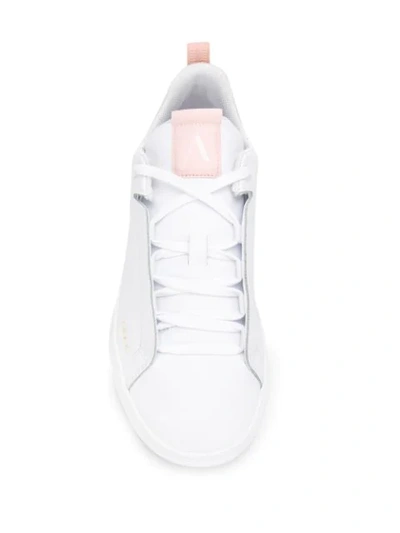 Shop Arkk Low-top Sneakers In White