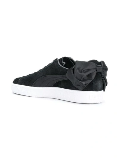 Shop Puma Suede Sneakers In Black