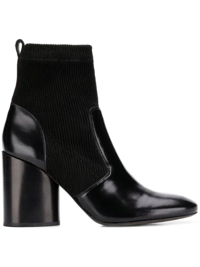 Shop Tory Burch Rowen Boots In Black