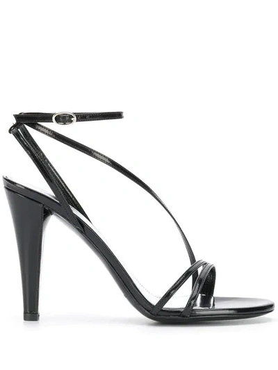 Shop Isabel Marant Arora High Sandals In Black