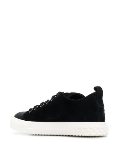 GIUSEPPE ZANOTTI BLABBER SNEAKERS - 黑色