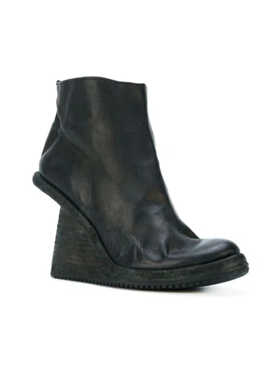 Shop Guidi Lined Boots - Black