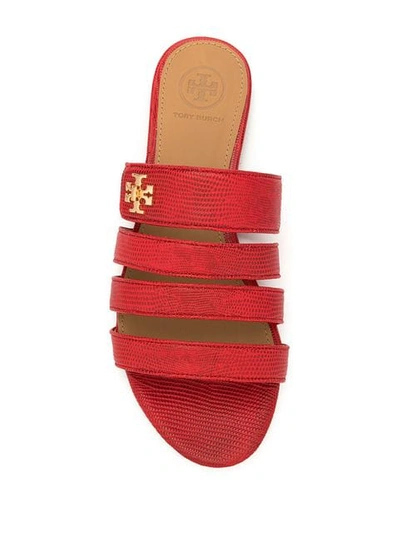 Shop Tory Burch Kira Multi Band Sandals In Red
