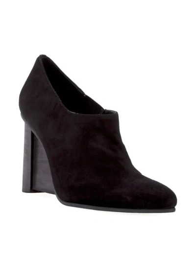 Studio Chofakian Wedge Ankle Boots In Black