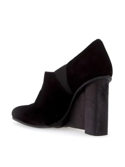Studio Chofakian Wedge Ankle Boots In Black