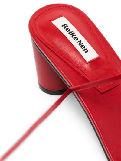 Shop Reike Nen Wrap-around 60mm Sandals In Red