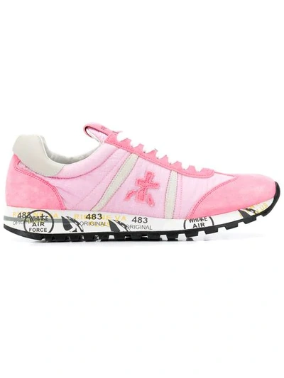 Shop Premiata Lucy Sneakers In Pink