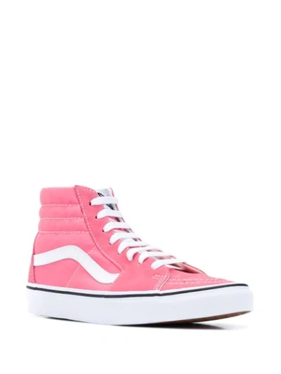 Shop Vans Sk8-hi Sneakers In Pink