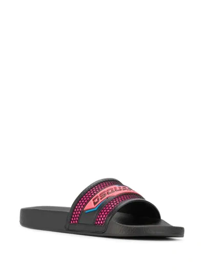 DSQUARED2 DSQUARED2 - WOMAN - SLIDE SANDAL - 黑色