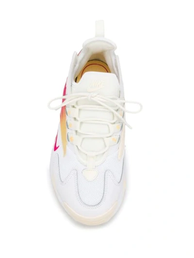Shop Nike Zoom 2k "rush Pink" Sneakers In White