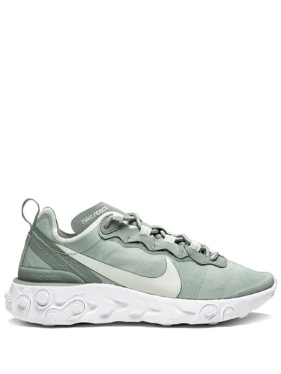 Shop Nike React Element 55 Sneakers In Green