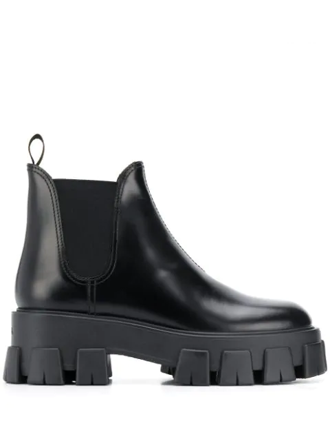 prada chelsea boots women