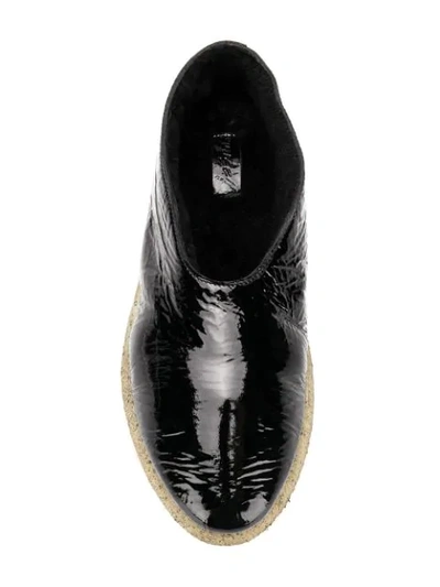 Shop Marsèll Slip-on Leather Shoes In Black