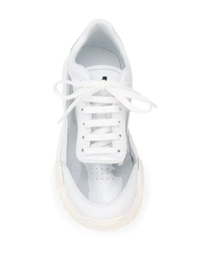 Shop Joshua Sanders Zenith Sneakers In White