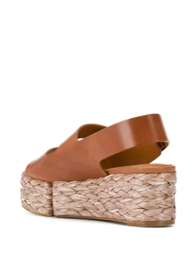 Shop Clergerie Atoll Sandals In Brown