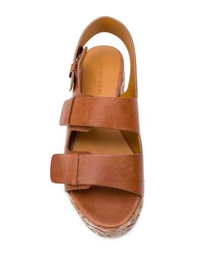 Shop Clergerie Atoll Sandals In Brown