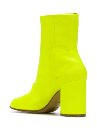 Shop Maison Margiela Tabi Boots - Yellow