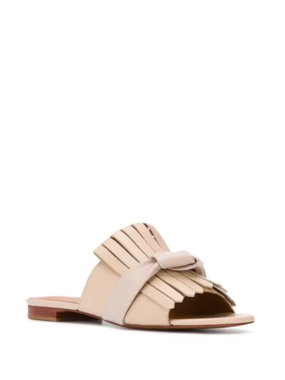 Shop Clergerie Angela Sandals In Neutrals