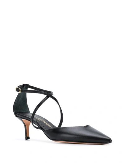 Shop Jean-michel Cazabat Rolanda Pumps In Black