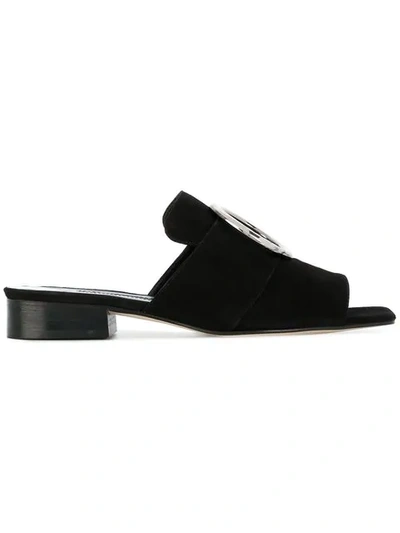 Shop Dorateymur Harput Slide-back Sandals In Black