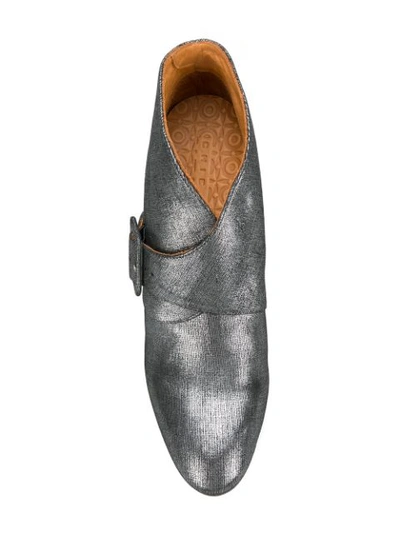 Shop Chie Mihara Elbaginza Buckle In Metallic