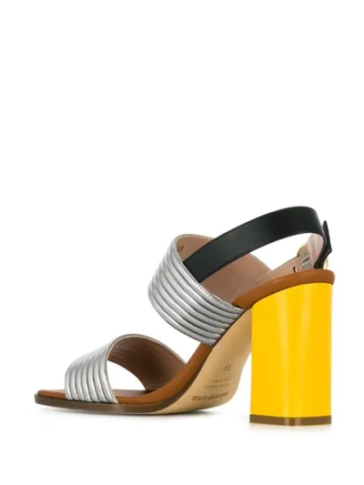 Shop Alberto Gozzi Dulima Sandals - Silver