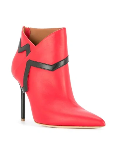 Shop Malone Souliers Amelie Boots In Red