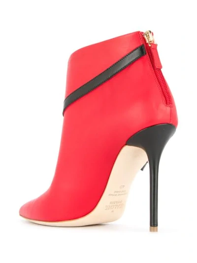 Shop Malone Souliers Amelie Boots In Red