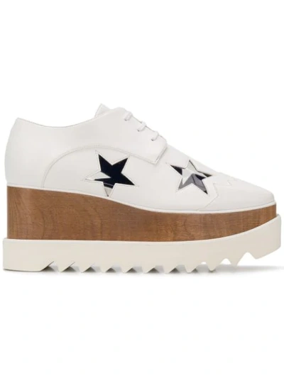 Shop Stella Mccartney Elyse Star Shoes In White